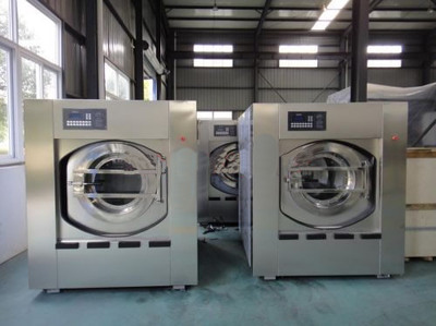 工业洗衣机宾馆工业水洗机卧式洗衣机大型水洗设备 海杰牌工业洗衣脱水机XTQ-50商用洗衣机洗涤设备